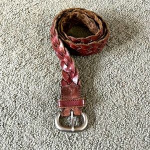 American Eagle brown braided belt